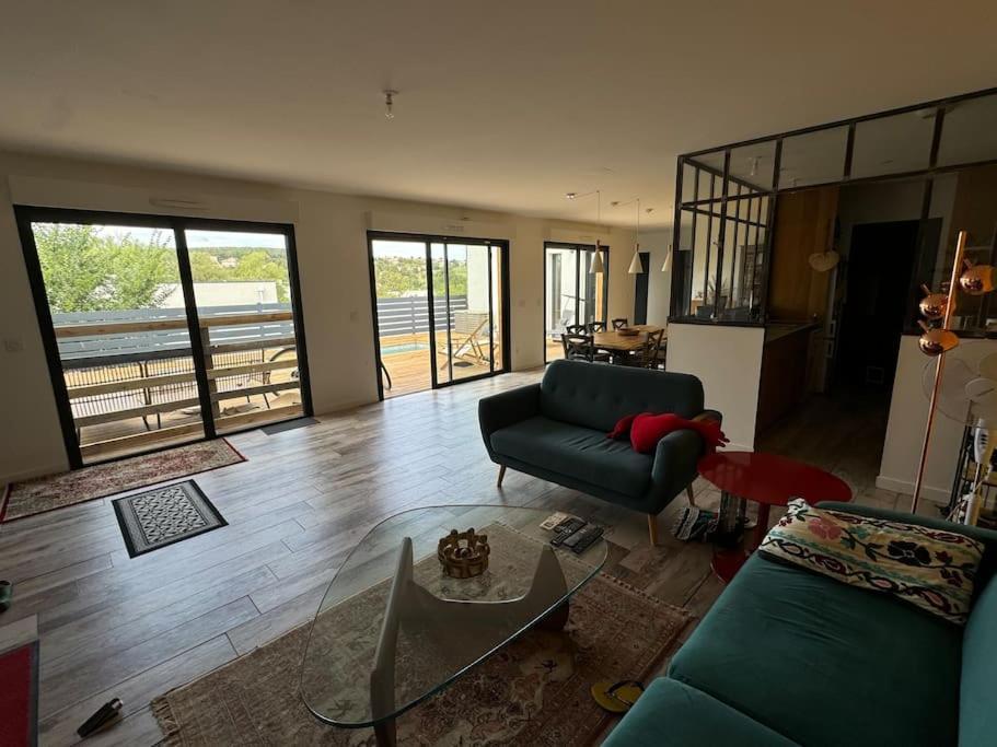 Luxury Villa With Pool And View Juvignac Ngoại thất bức ảnh