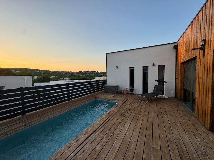 Luxury Villa With Pool And View Juvignac Ngoại thất bức ảnh