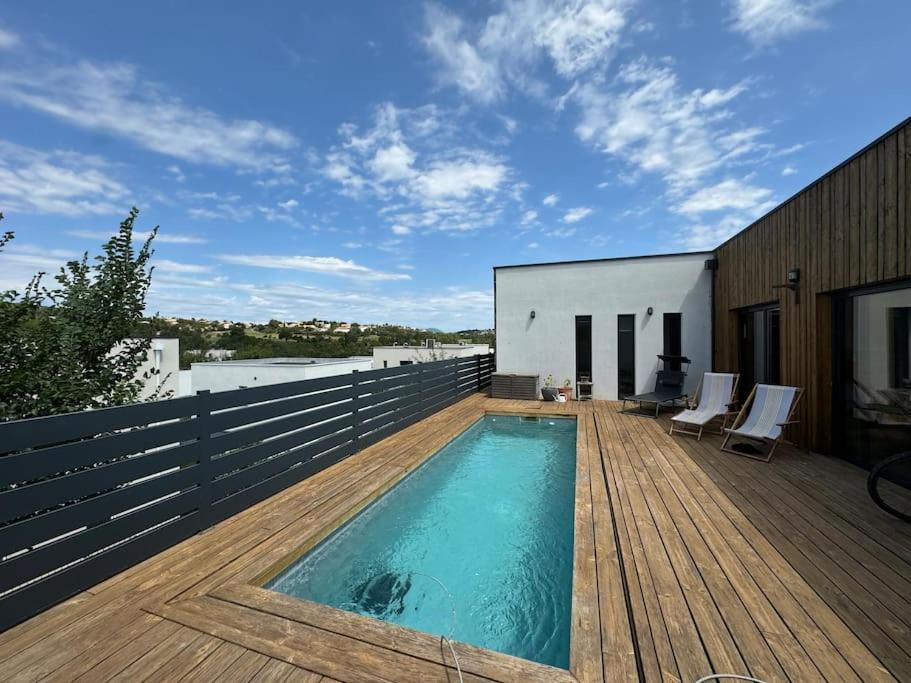 Luxury Villa With Pool And View Juvignac Ngoại thất bức ảnh